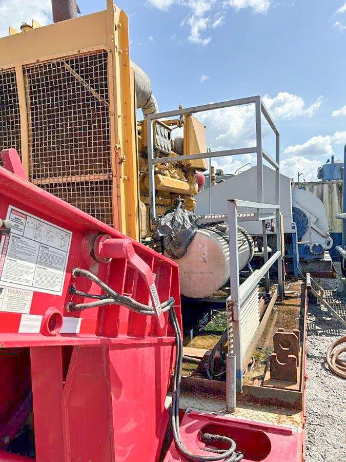 Used Gardner Denver PZ-7 (PZG) Triplex Drilling Mud Pump.