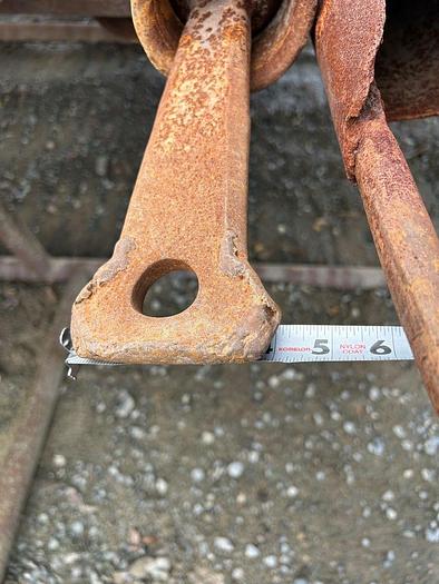 Used 11' 7" x 4" Dart Valve Bailer for Cable Tool