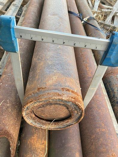 Used 8-1/2” x 65" Cable Tool Flat Bottom Valve Bailer