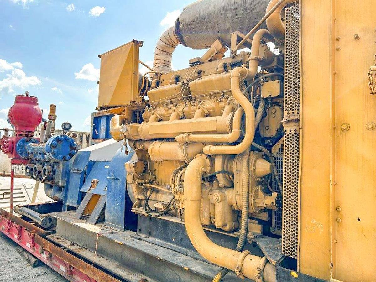 Used Gardner Denver PZ-7 (PZG) Triplex Drilling Mud Pump.