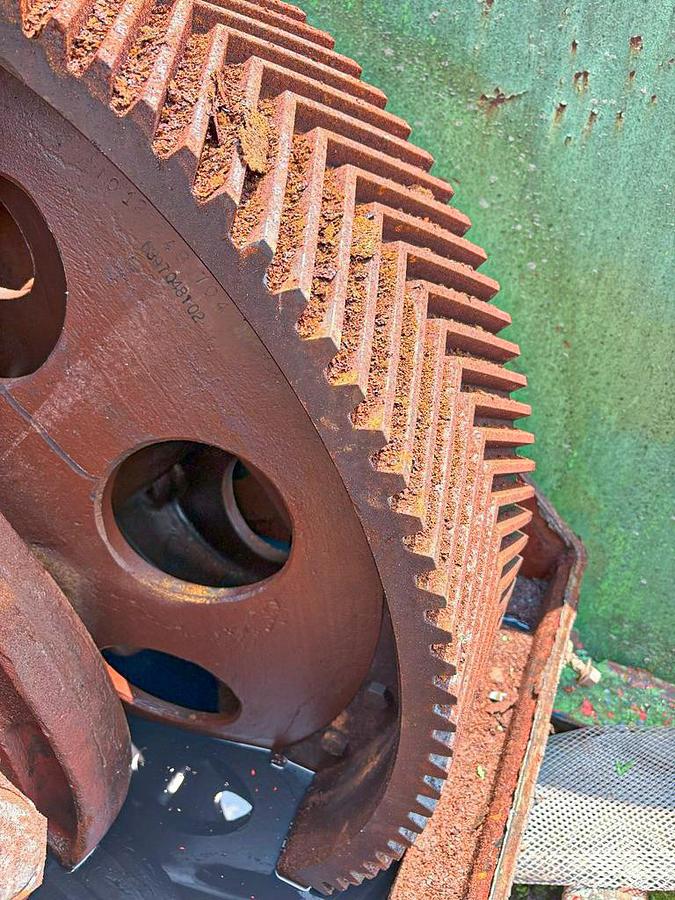 Used Continental Emsco Company 375 Duplex Mud Pump