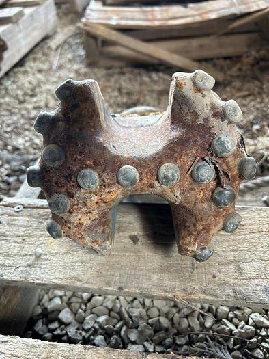 Used 5-3/4" Trident Supreme Flat Face Button Bit