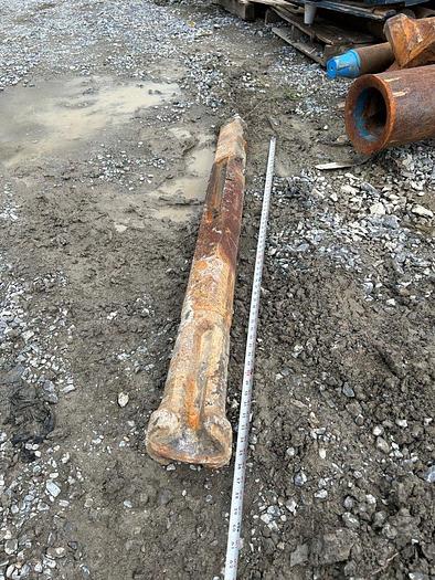 Used Mixer Sub / Expansion Adapter w/ 6" Chisel Bit for Cable Tool