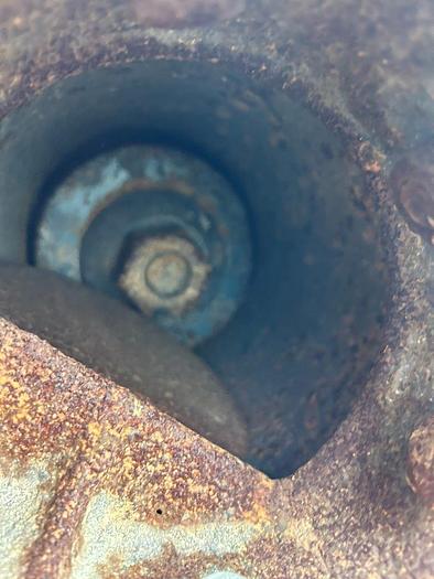 Used 7' Corrugated Bottom Flap Valve Bailer for Cable Tool