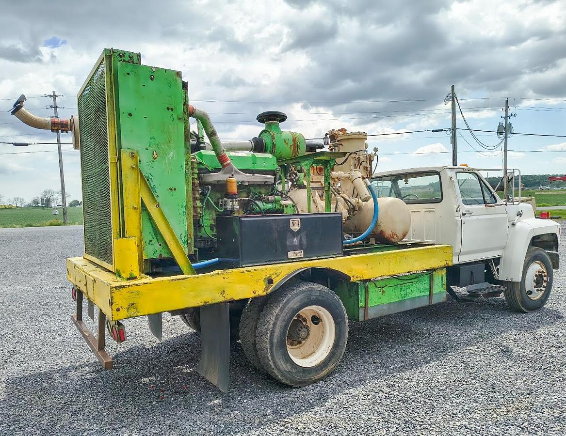 Used Sullair 900 CFM / 350 PSI Truck-Mounted Air Compressor