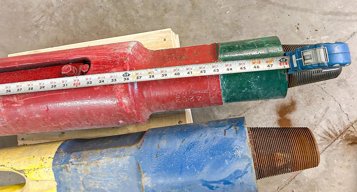 Used Spang & Company Non-Crusher Three Slip Band Type Fishing Socket