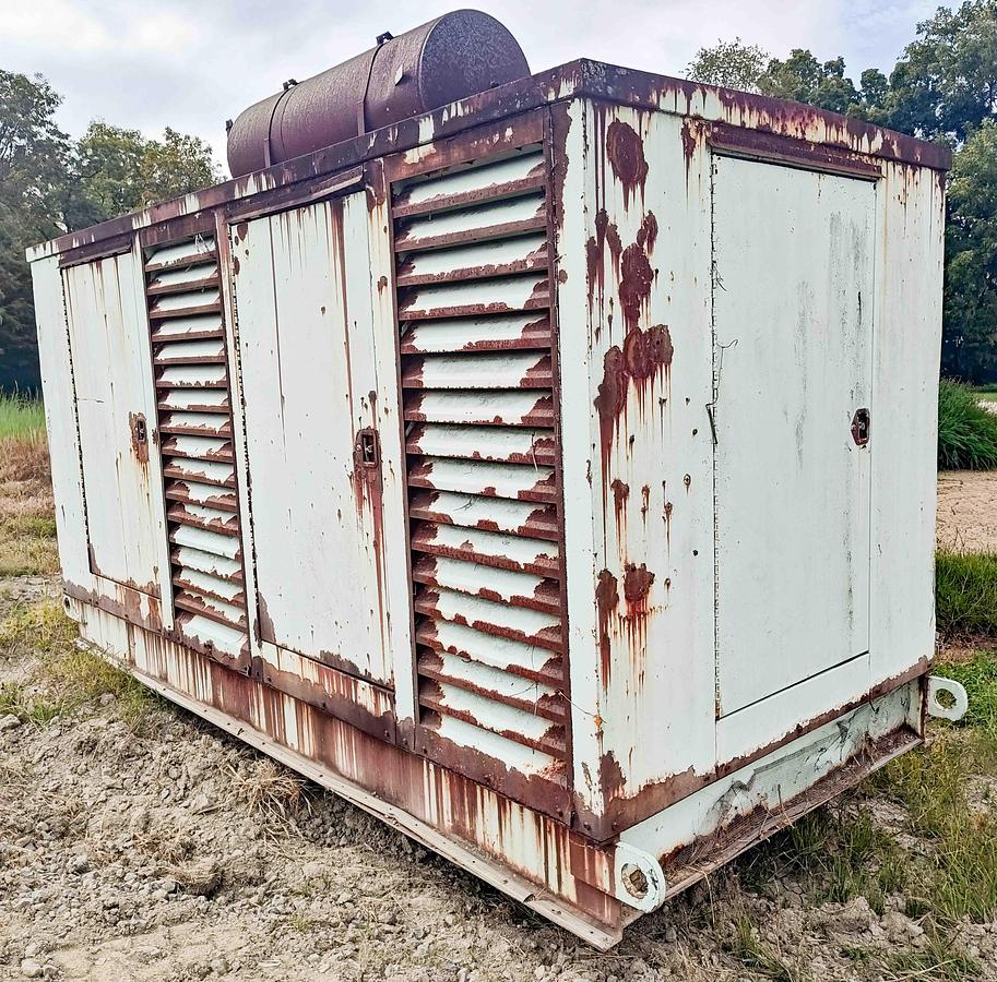Used Caterpillar powered 500 KW Kato generator