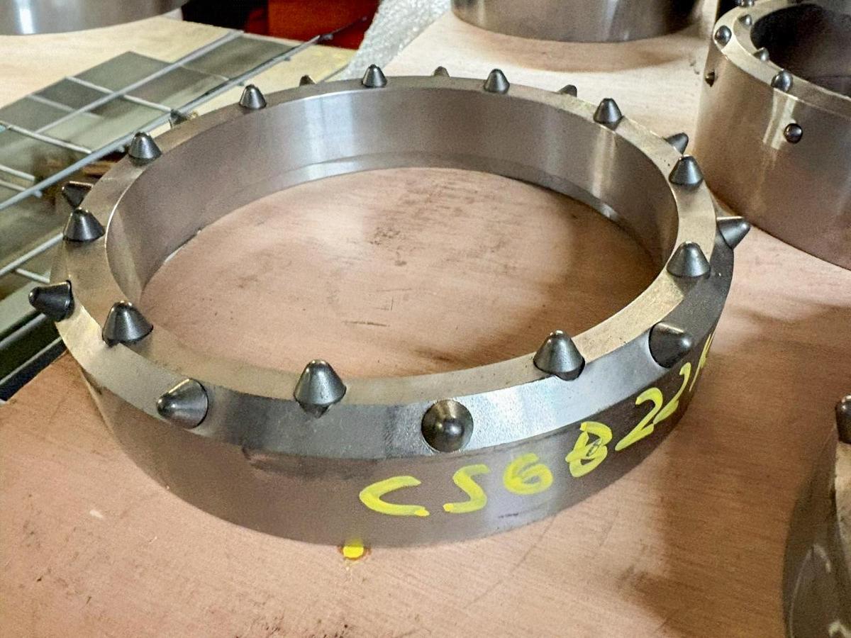 Used 6" Dual Rotary Shoe – 22 Ballistic Button Assembly