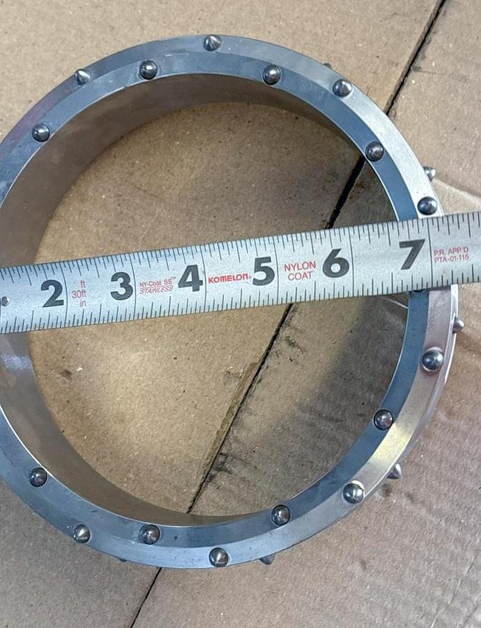 Used 6" Dual Rotary Shoe – 22 Ballistic Button Assembly