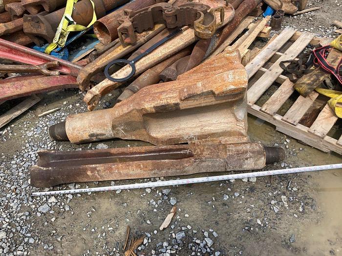 Used 8" Chisel Bit for Cable Tool Well Drilling