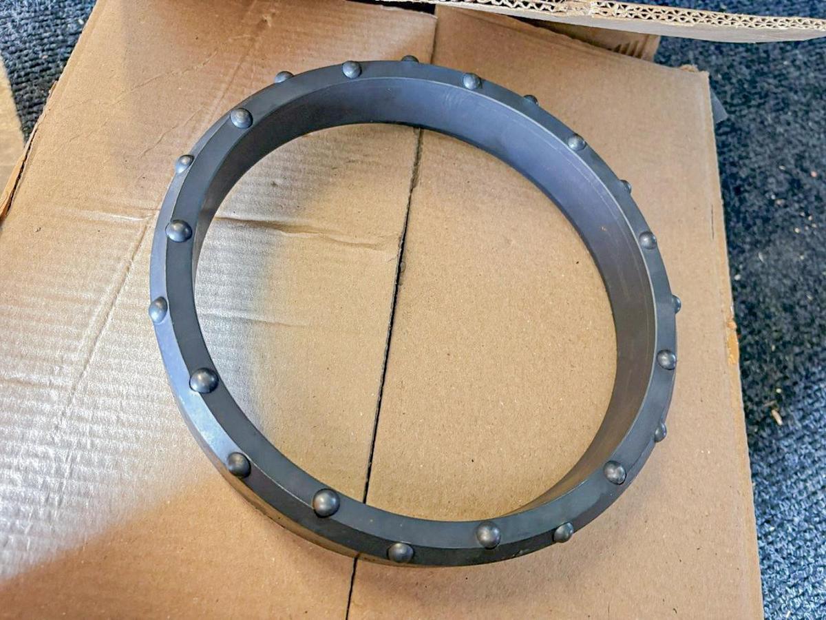 Used 8" Dual Rotary Casing Shoe – 22 Domed Buttons Assembly - Fluted