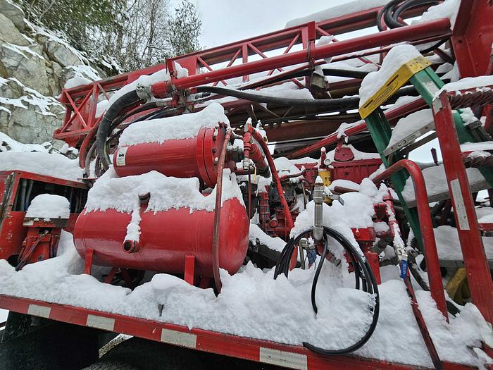 Used 1995 Ingersoll-Rand T3W Drill Rig