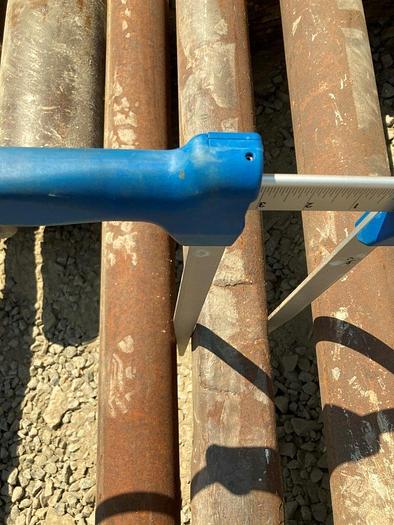 Used 242" Ring Stem Steel Bar Rod for Cable Tool