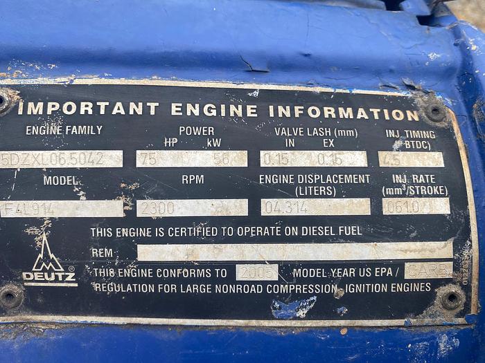 Used Thompson Hydraulic Power Unit - 32HPU-DDS-4-914