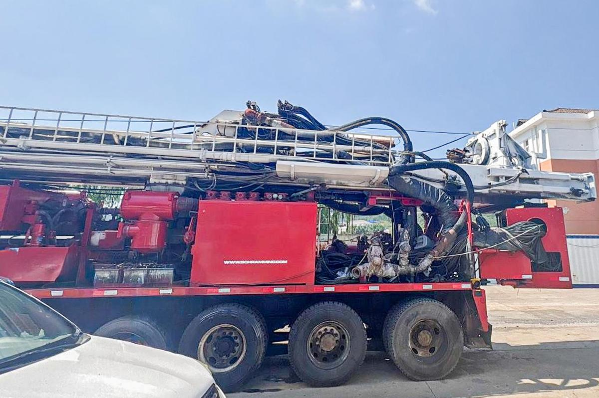 Used 2010 Schramm T200XD Deep Water / Oil & Gas Energy Drill Rig.