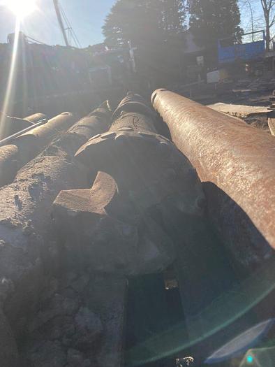 Used Carbide Button Bit withTurbo Lift Sub Adapter