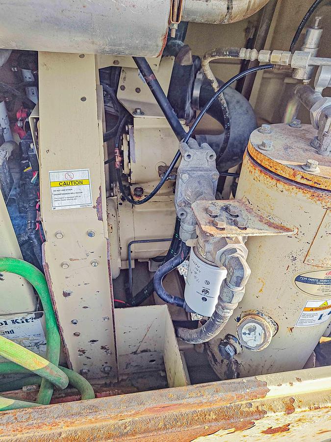 Used 2008 Doosan P260WIR Mobile Air Compressor