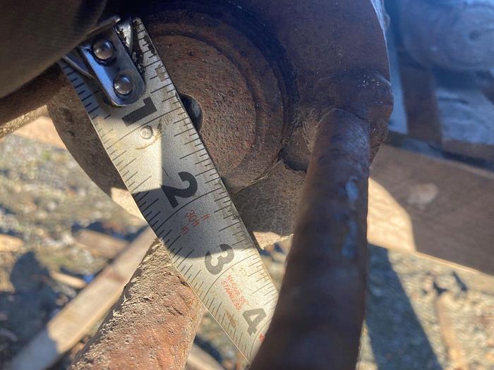 Used Carbide Button Bit withTurbo Lift Sub Adapter