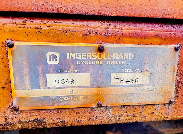 Used 1985 Ingersoll-Rand TH60 Drill Rig