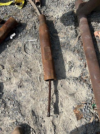 Used 42" Conventional "Prosser" Style Drill Rope Socket for Cable Tool