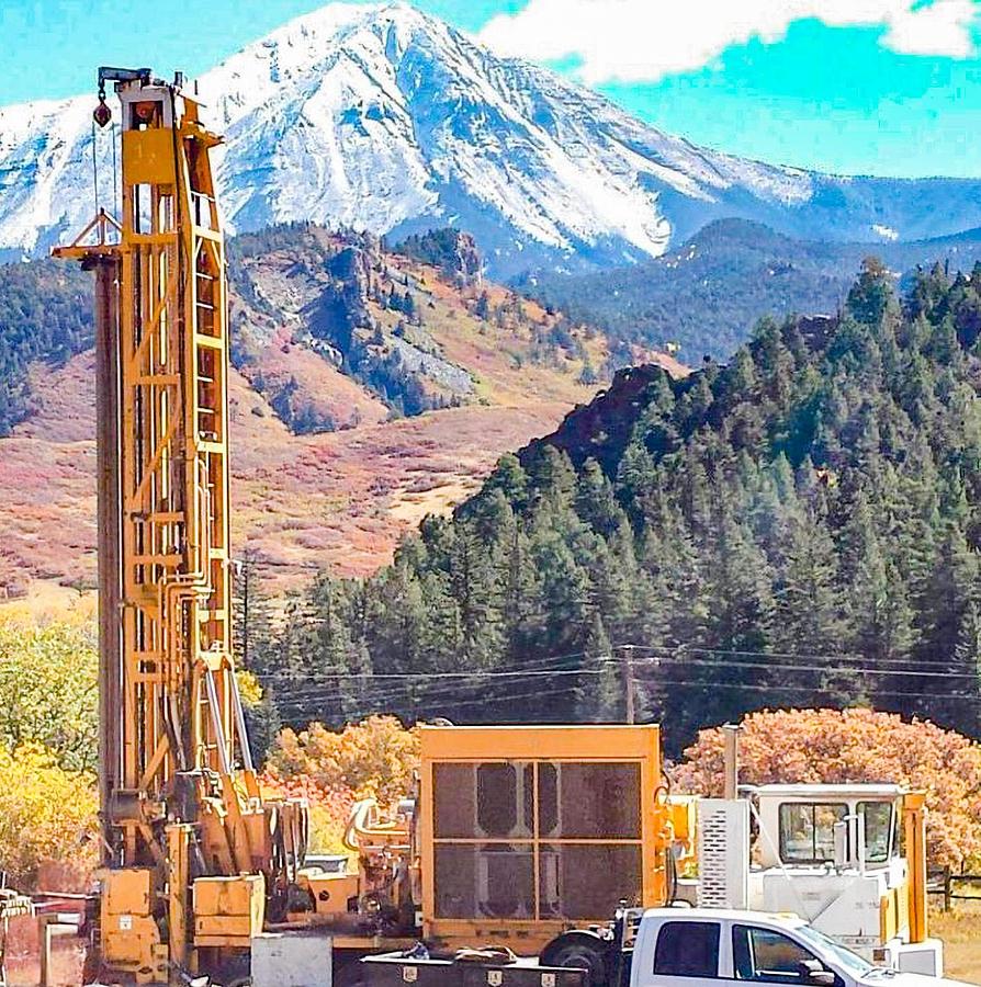 Used 1998 Ingersoll-Rand T4W DH Drill Rig