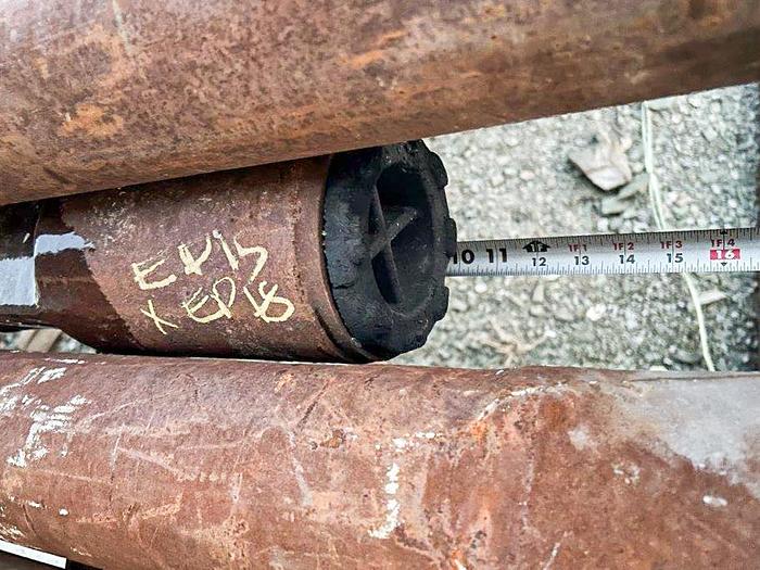 Used Short Drill Stem For 6" Or Larger Diameter Bit, 11 Ft. 6 In. Length, 2-3/4" X 3-3/4" Pin to Box Cable Tool Joints.