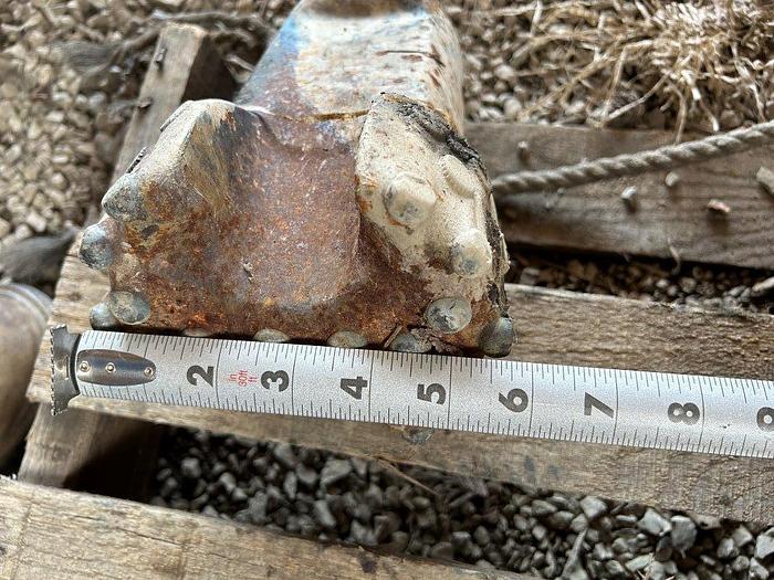 Used 5-3/4" Trident Supreme Flat Face Button Bit