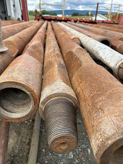 Used 19' 5" Drill Stem with 5-3/8" Chisel Bit