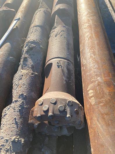 Used Carbide Button Bit withTurbo Lift Sub Adapter