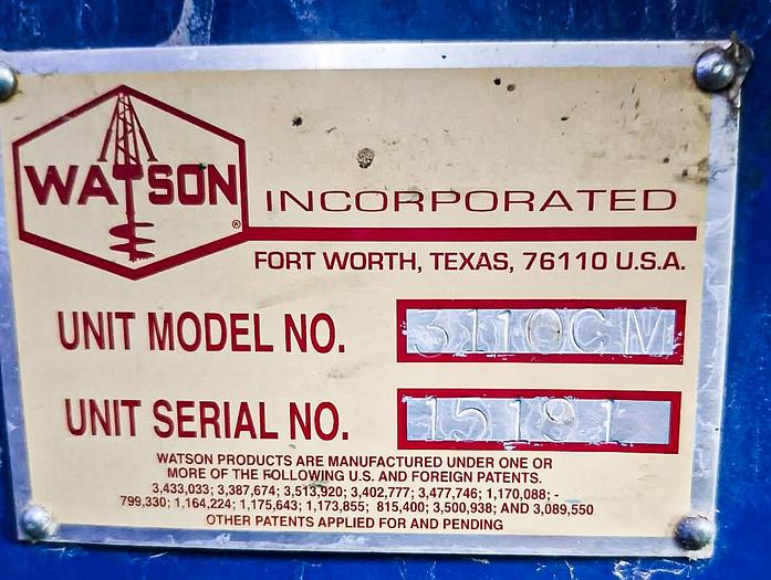 Used 1987 Watson 3000 Caisson / Foundation Drill Rig