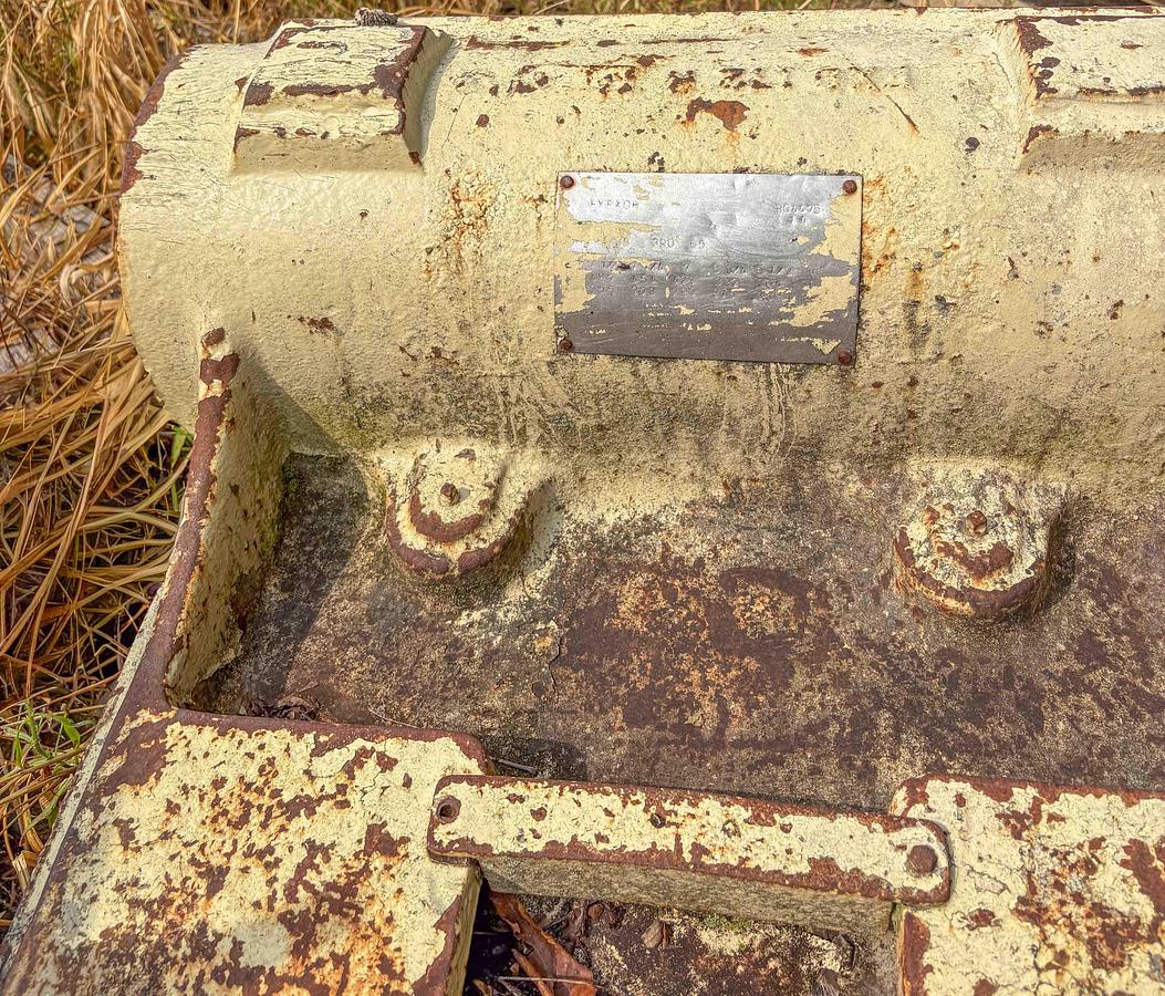 Used Gardner Denver FXD 172 Gear End from FYFXDH Duplex Mud Pump