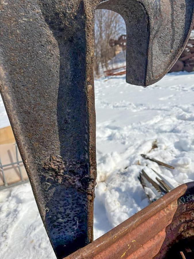 Used Keystone Driller Co. Left Hand Drilling Tool Wrench  (4-1/4" x 57" Claw End Style J-Wrench