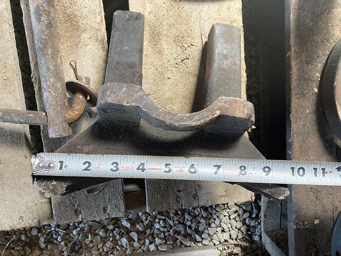 Used Steel Bracket Collar Shim Guide for Bucyrus-Erie 22W Cable Tool