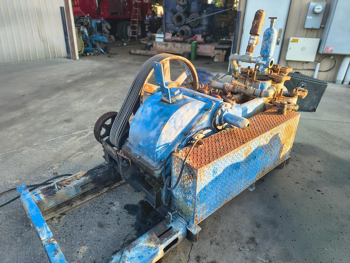 Used Gardner Denver Duplex Piston Mud Pump