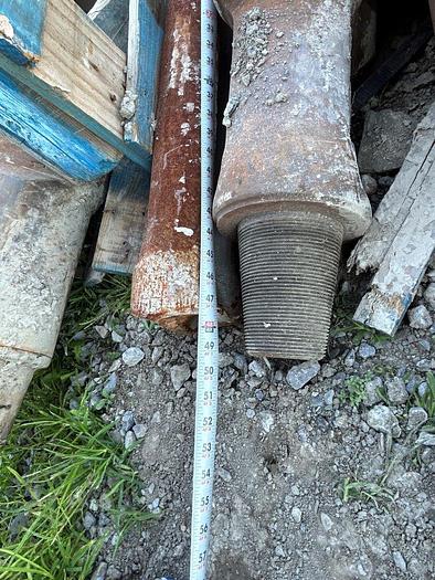 Used 4-3/4" Chisel Bit for Cable Tool