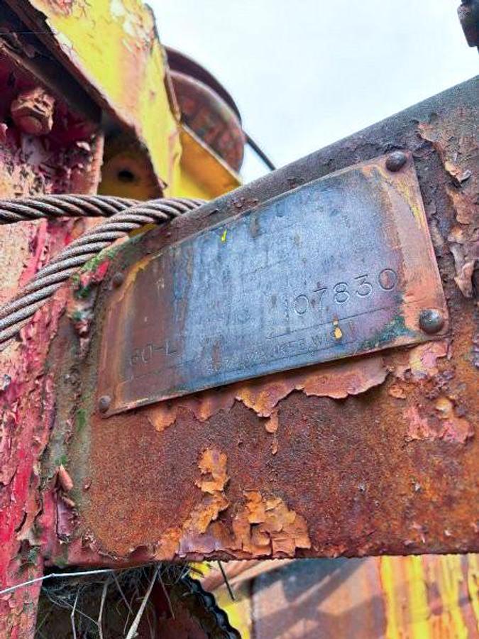 Used Bucyrus Erie 60-L Cable Tool Drill Rig