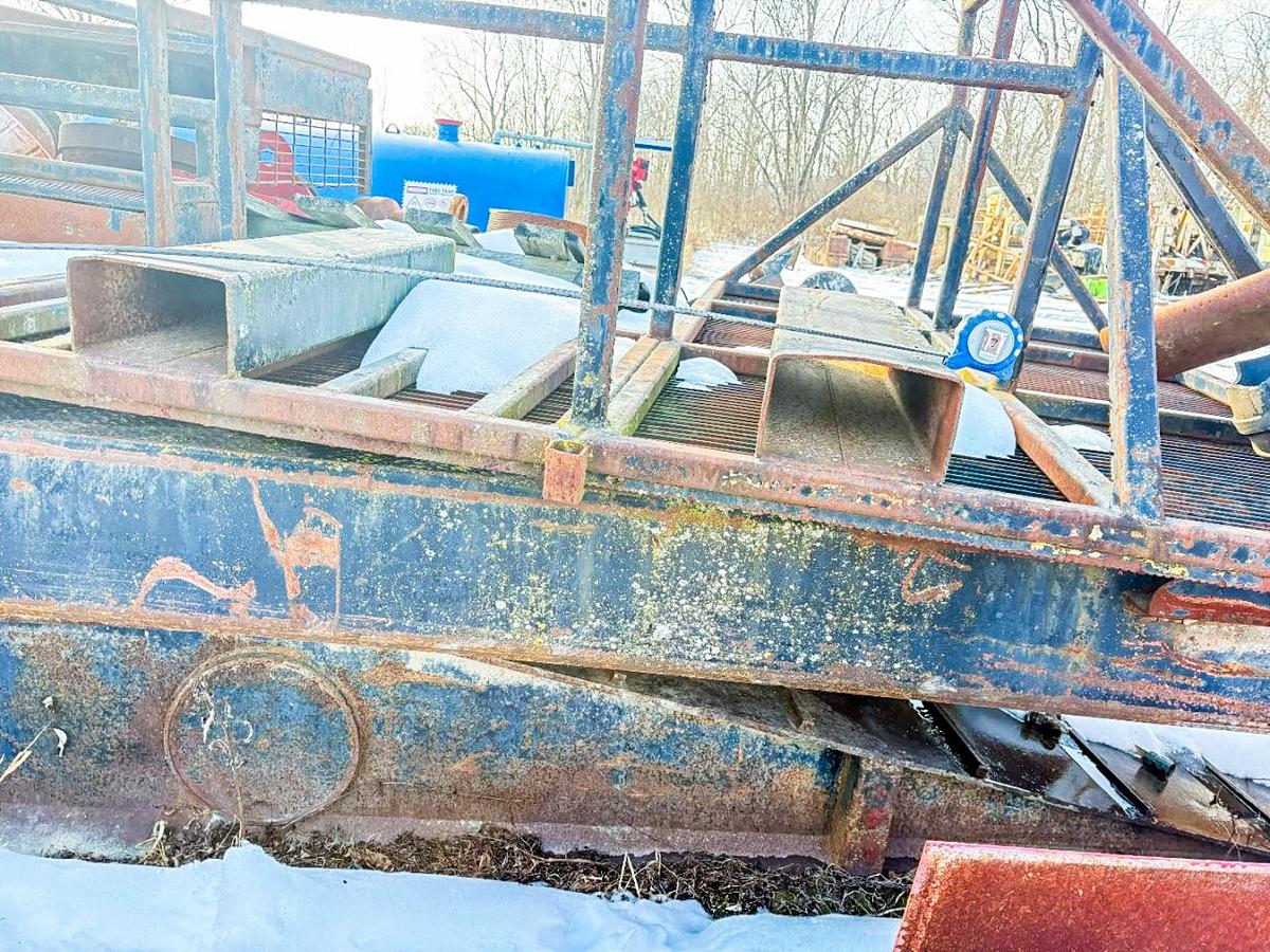 Used Schramm T130 Sub Base, GenSet House Drilling Equipment