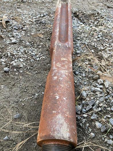 Used 5.25” x 46" Cable Tool Drilling Chisel Bit