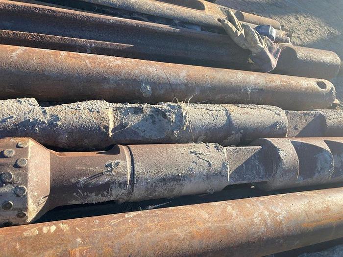 Used Carbide Button Bit withTurbo Lift Sub Adapter