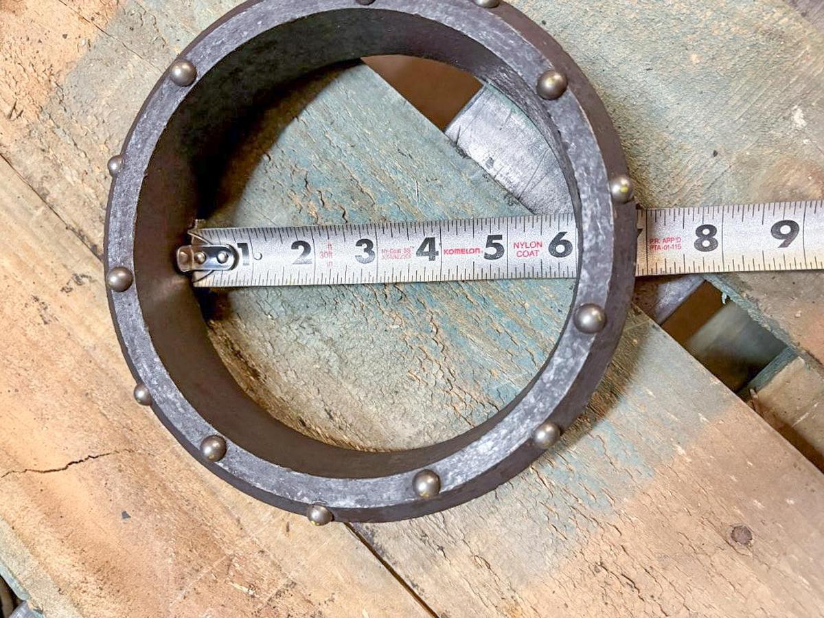 6" Dual Rotary Casing Shoe – 14 Domed Buttons Assembly- Extra Heavy Duty