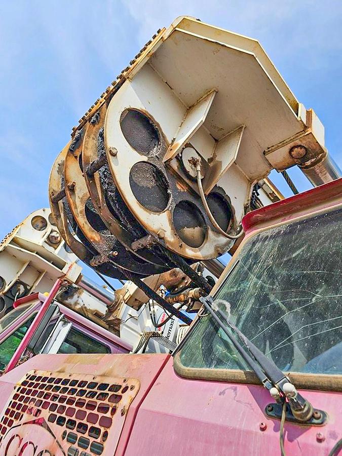 Used 2008 Schramm T200XD Deep Water / Oil & Gas Energy Drill Rig.
