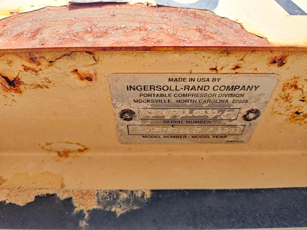 Used 1993 Ingersoll-Rand XHP 750 Cfm / 350 Psi Air Compressor