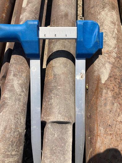 Used Drill Stem with open-side Rope Socket