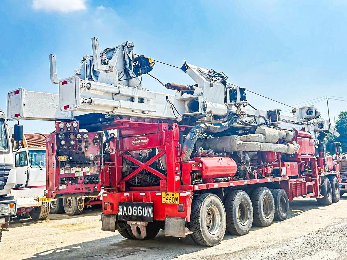 Used 2010 Schramm T200XD Deep Water / Oil & Gas Energy Drill Rig.
