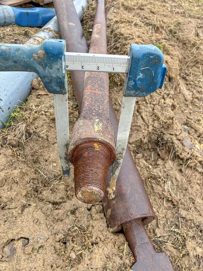 Used 10 ft. x 3-1/4" Drill Stem for Cable Tool Drilling