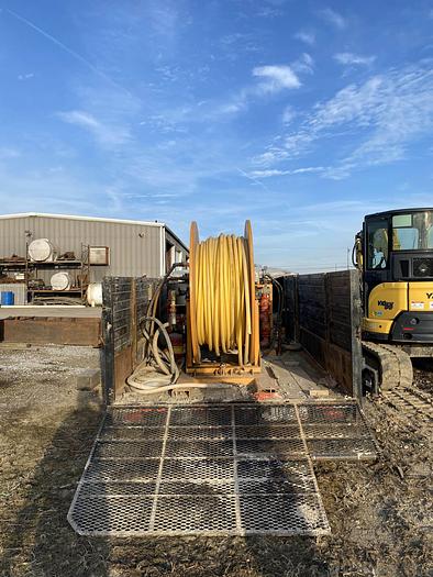 Used 40-500 Grout Pump / Loop Reel 550 / Mid Set Hose Reel Package