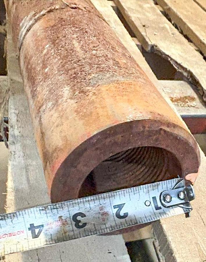 Used 1/5/8" X 2-5/8" Rope Socket for Cable Tool Well Drilling Rig.