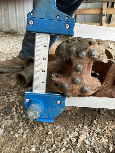 Used 4-4/5” Carbide Button Bit on a 5” Mixer Sub