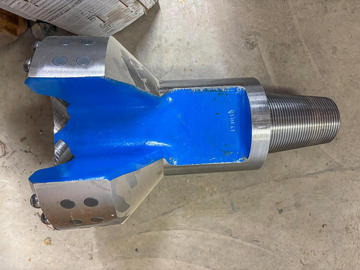 Used Trident SUPREME 9-7/8" Flat Face Carbide Button Cable Tool Drill Bit