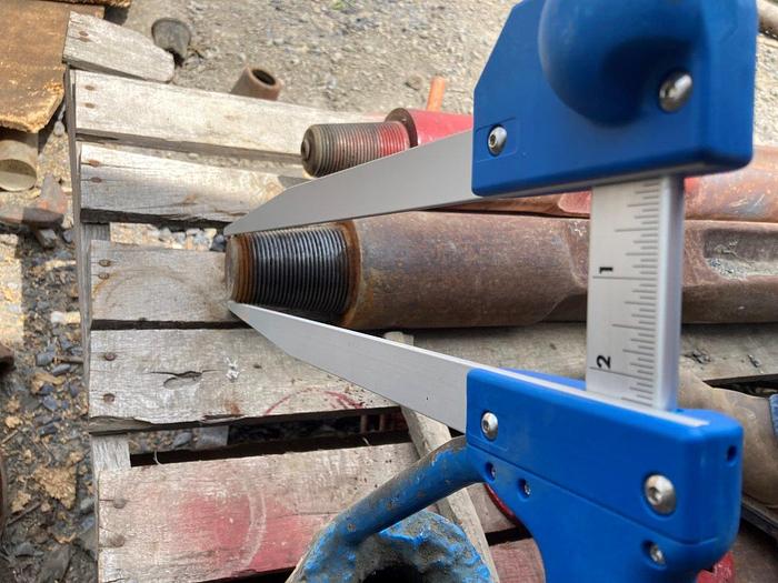 Used Chisel Bit 5-3/5" x 35" for Cable Tool